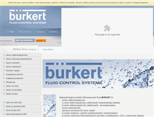 Tablet Screenshot of burkert-polska.pl